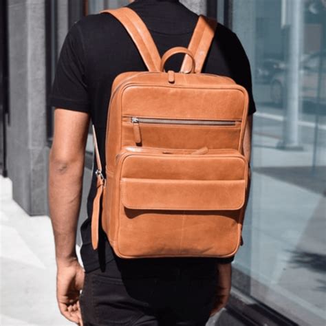 Genuine Leather Backpack