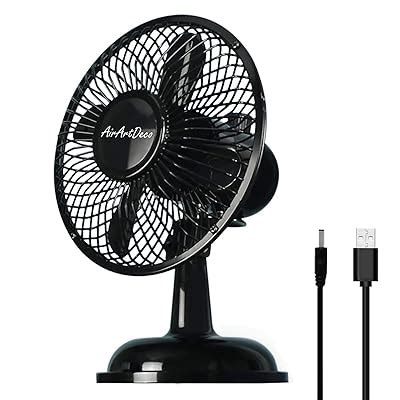 AirArtDeco 5 Inch Mini USB Desk Fan, Small India | Ubuy