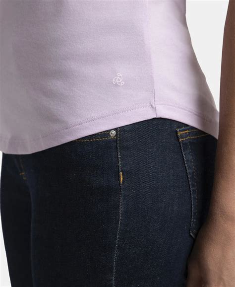 Buy Super Combed Cotton Rich Relaxed Fit Solid Curved Hem Styled Half ...