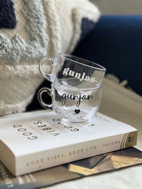 Personalized Mini Clear Mug - Lemonade