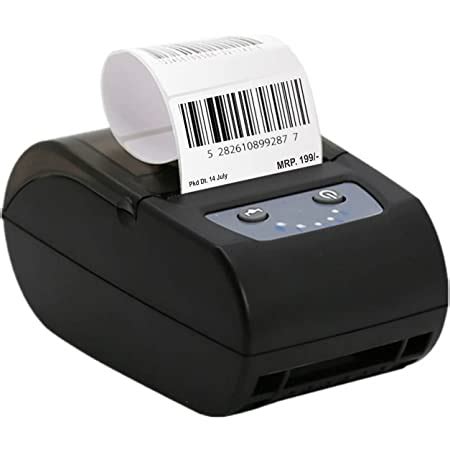 SHREYANS 58mm Label + Receipt Printer (2 in 1) - Thermal (50x25 Label ...