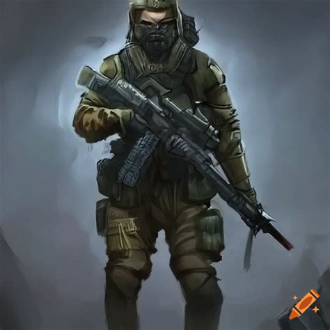 Modern Soldier Concept Art