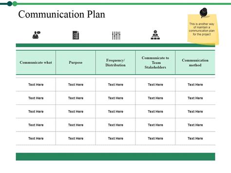 Communication Plan PowerPoint Presentation 的图像结果