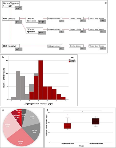 Frontiers | Hereditary alpha tryptasemia: elevated tryptase, female sex ...