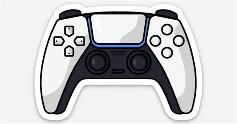 Video Game Controller (White) by Sticker Craft | Die cut stickers ...