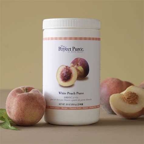 The Perfect Purée White Peach Puree - Rader Foods