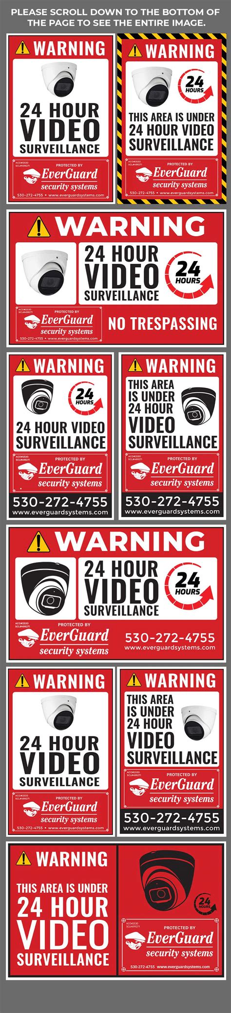 Entry #131 by zeddcomputers for Security Camera Installation Sign Des ...