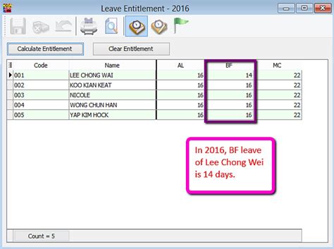 Image result for SQL Payroll Paid Leave Setting