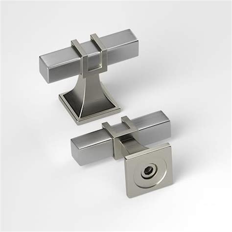 Lepatape 5 Pack Cabinet Knobs Brushed Nickel Drawer Knobs - Silver ...