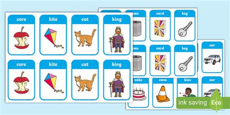/k/ Initial Words Cards - Speech Pathology