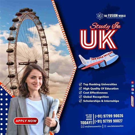 Top UK Study Visa Consultants in Punjab | Fusion World