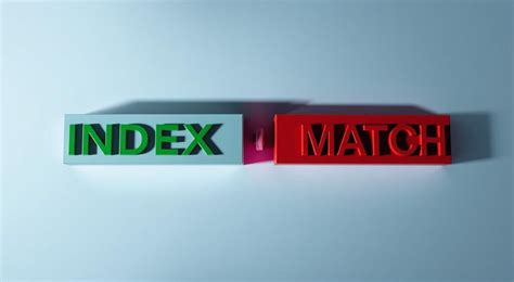 Excel Index and MATCH Functions 的图像结果