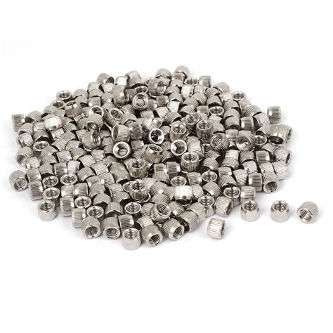 ELECTROPRIME 5mm Female Thread Cone Shaped Metal Conical Nut Fastener ...