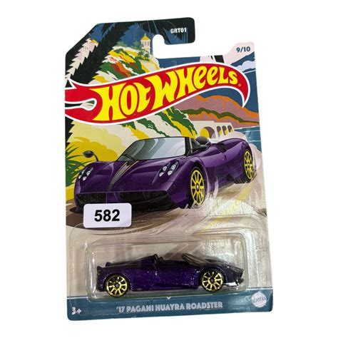 [ULTRA RARE] Hot Wheels 2023 17 Pagani Huayra Roadster (Purple ...