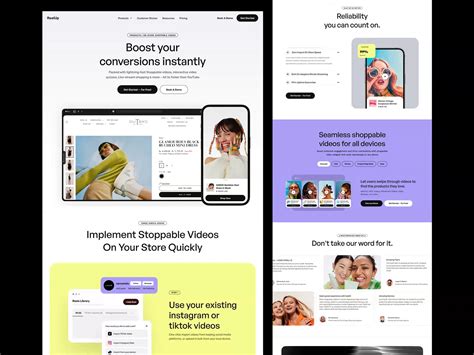 Image result for Video Web Layout Design
