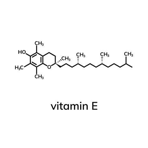Vitamin E Chemical Formula And Structure at Hipolito Milsap blog