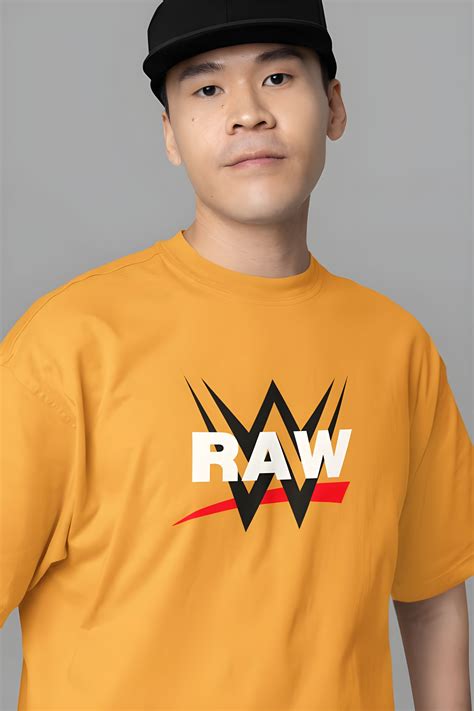 WWE RAW Oversized T-shirt for Men | ShosaQualiTees