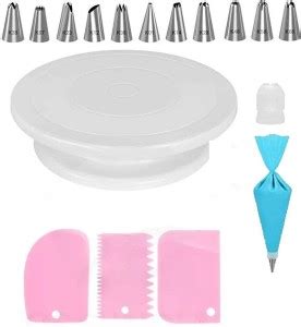 Eabir with Icing Piping Bag 3 Pcs Cake Decorating Fondant 2 Cake Icing ...