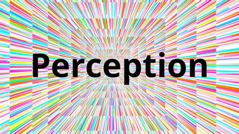 Image result for Different Kinds of Perception