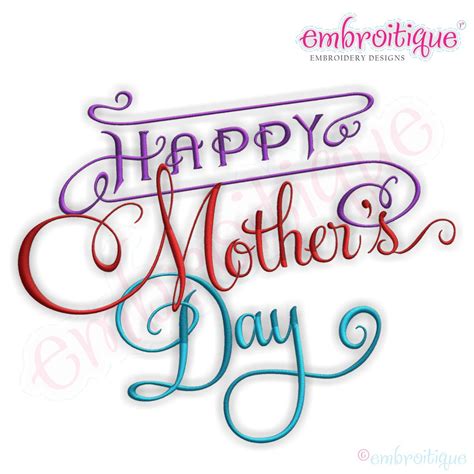 Calligraphy Happy Mothers Day Font | Lovealways Marissa