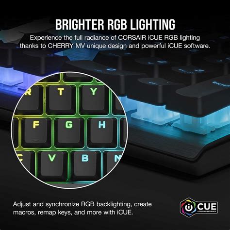 Buy Corsair Wired K60 RGB Pro Mechanical Gaming Keyboard - CHERRY ...