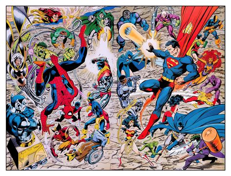 Dc Heroes Vs Marvel Heroes