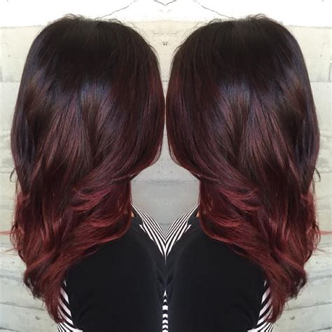 Diy Burgundy Ombre Hair : 50 Flirty Burgundy Hair Ideas ...