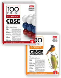 MTG CBSE 100 Percent Mathematics & Science (Set Of 2 Books) Class-9 ...