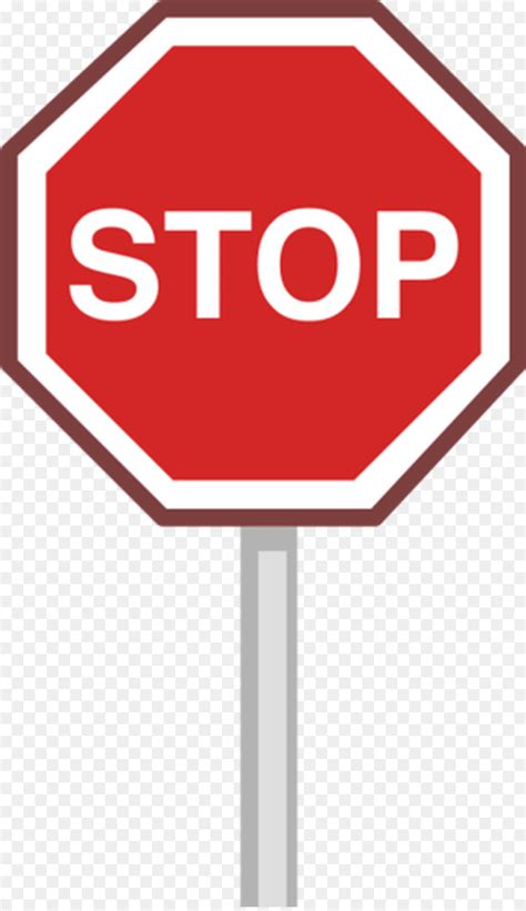 Stop sign in black Royalty Free Vector Image - VectorStock