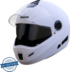 Steelbird Rox Cyborg ISI Certified Full Face for Men & Women with Inner ...