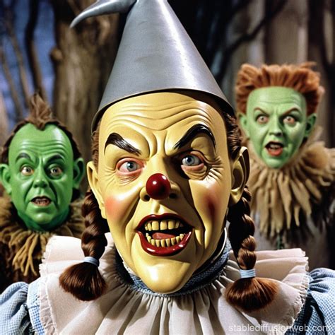 Scary Wizard of Oz Head | Stable Diffusion Online