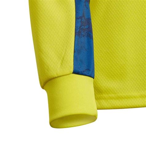 adidas Adipro 20 Youth Goalkeeper Jersey - Yellow-Navy Blue - Soccer ...