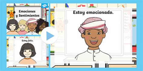 PowerPoint: Emociones y Sentimientos (teacher made) - Twinkl