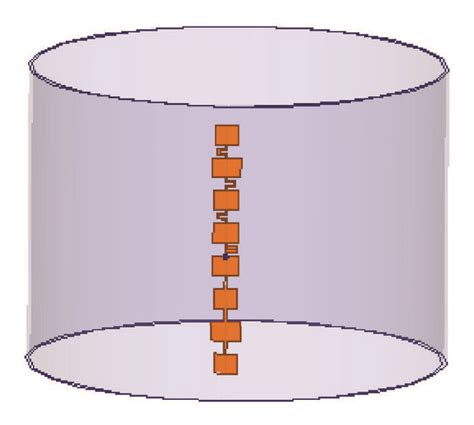 Image result for Conformal Mircostrip Array