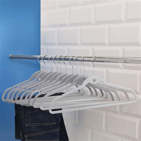 Home Centre Suzette Multi Purpose Cloth Hangers- 10 Pcs - Grey : Amazon ...