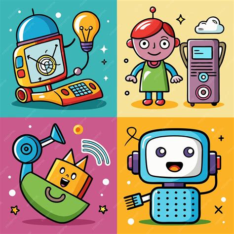 Image result for Cartoon Robots Part 14