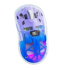 Amazon.in: Buy ZIYOU LANG A2 Transparent Wireless Gaming Mouse with ...