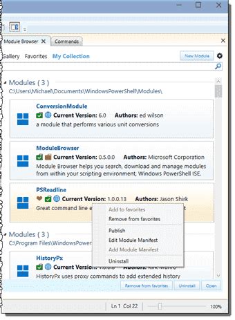 Image result for PowerShell Module Browser Tool