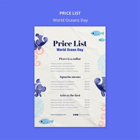 Fish menu design Images - Free Download on Freepik