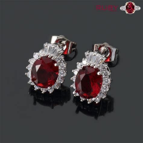 Ruby gemstone earrings. Enhance your look by wearing gorgeous… | by Rubygemstone | Medium