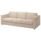 VIMLE 3-seat sofa, Hallarp beige - IKEA