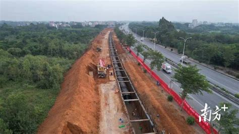 湛江市引调水工程一标段首次顶管掘进70多米_湛江云媒（湛江新闻网）