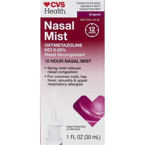 Heavy Duty Nasal Spray Cvs