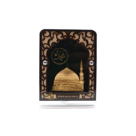 Buy quality Makka madina 24k gold foil frame in Rajkot