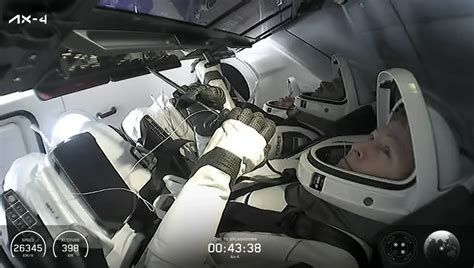 Dragon capsule With Shubhanshu Shukla, Ax-4 crew undocks from ISS ...