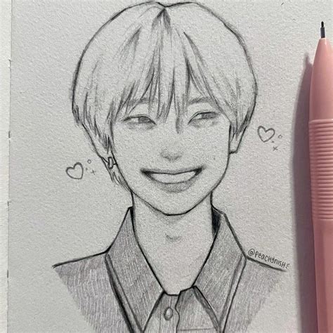 Sunoo drawing | Sketsa anime, Ilustrasi karakter, Sketsa
