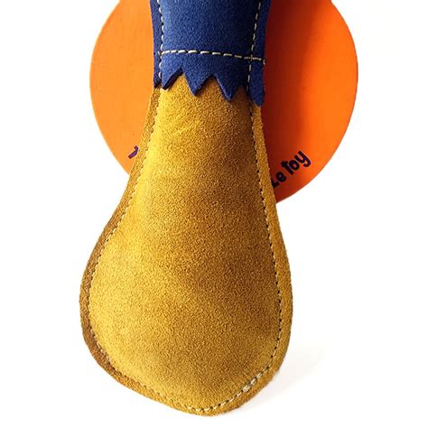Suade Squeaky Chew Chicken Leg Piece Toy for Dogs and Cats – Indihopshop