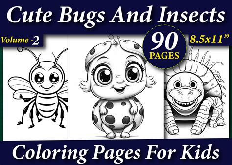 Bug Cartoon Coloring Pages