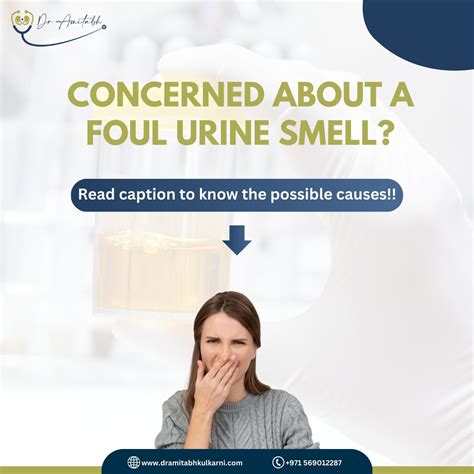 Dramitabhkulkarni: Causes of foul smell in urine | Amitabh Kulkarni ...