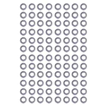 Ubervia® Bolts Washer, Standard Sizes Easy Replacement Rustproof Flat ...